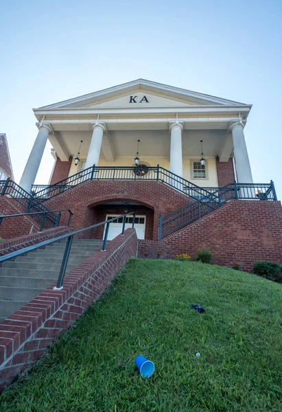 Kappa Alpha Greek Life building at WVU in Morgantown, WV — Stock Photo, Image