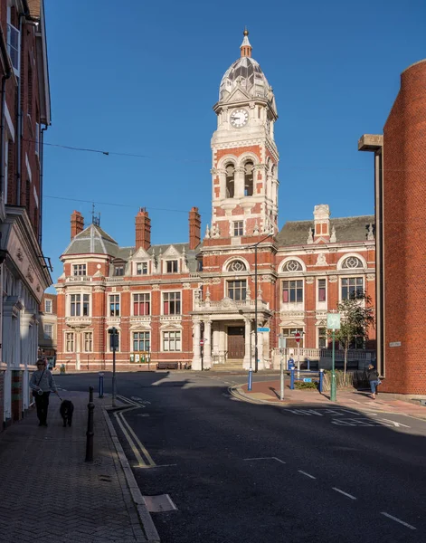 Ayuntamiento de Eastbourne y torre del reloj —  Fotos de Stock