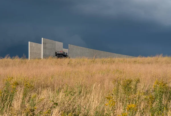 93 sefer sayılı uçak Pennsylvania'daki Shanksville için 11 Eylül 2001 memorial site — Stok fotoğraf