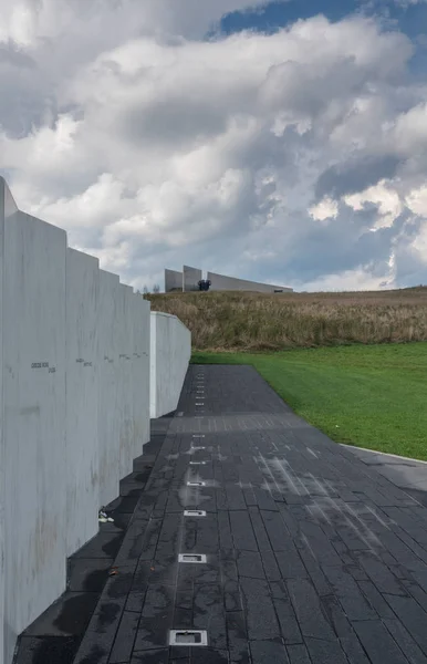 September 11, 2001 memorial site for Flight 93 in Shanksville Pennsylvania — Stock Photo, Image