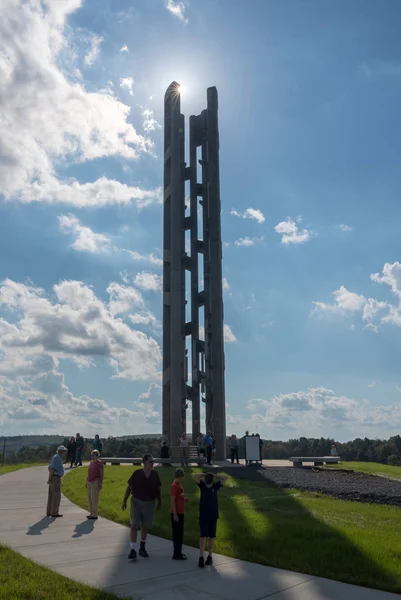 Sitio conmemorativo del 11 de septiembre de 2001 del vuelo 93 en Shanksville, Pensilvania — Foto de Stock