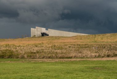 93 sefer sayılı uçak Pennsylvania'daki Shanksville için 11 Eylül 2001 memorial site
