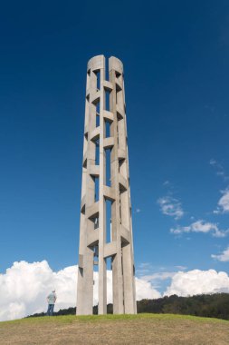 93 sefer sayılı uçak Pennsylvania'daki Shanksville için 11 Eylül 2001 memorial site