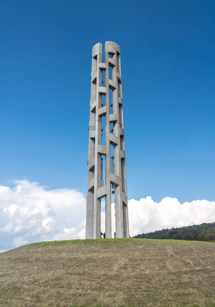 September 11, 2001 memorial site for Flight 93 in Shanksville Pennsylvania — Stock Photo, Image