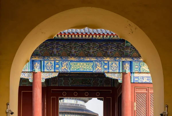 Entrance to Temple of Heaven in Beijing China — Stock Photo, Image