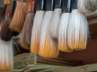 Geleneksel Çin kaligrafi fırçaları mağaza