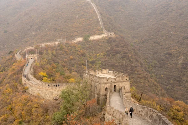 Great Wall of China at Mutianyu — Stock Photo, Image