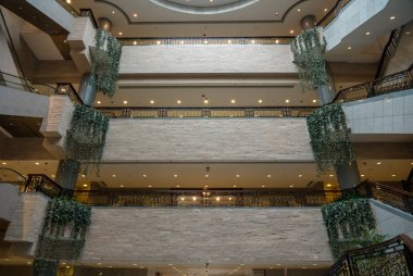 Shanghai Müzesi Çin sanatı bina iç