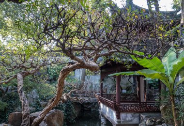 Gölet Yuyuan veya Şanghay'Yu Bahçe