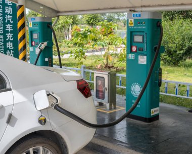 Elektrikli araç şarj istasyonu Çin