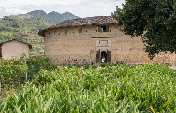 Tulou comunidades circulares en Huaan Unesco Patrimonio de la Humanidad — Foto de Stock