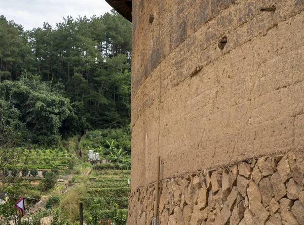 Tulou kör alakú Közösségek Huaan Unesco Világörökség — Stock Fotó