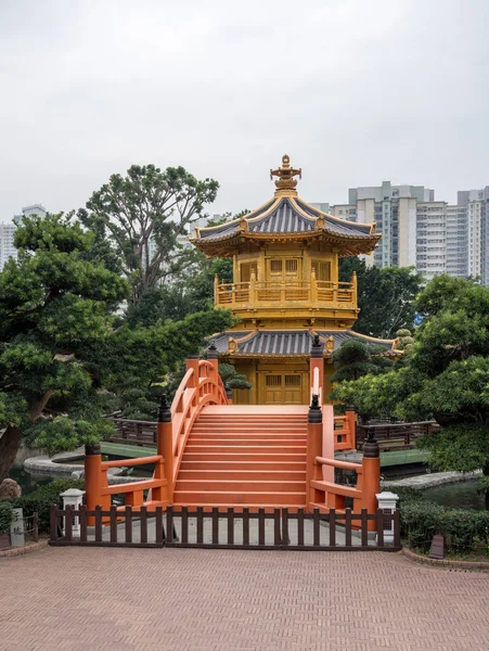 Nan Lian tuin in Diamond Hill gebied van Hong Kong — Stockfoto