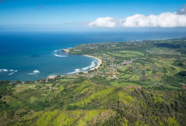 Isla Jardín de Kauai desde el tour en helicóptero —  Fotos de Stock