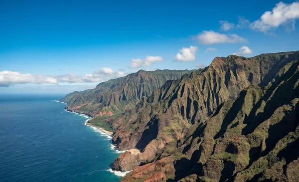 Garden Island of Kauai from helicopter tour — Stock Photo, Image