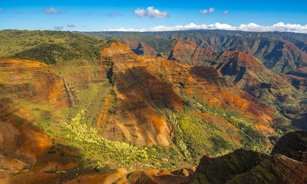 Ilha Jardim de Kauai de passeio de helicóptero — Fotografia de Stock