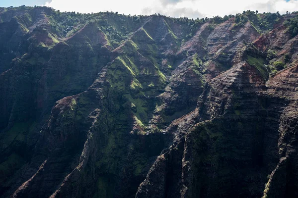 Garden wyspie Kauai z wycieczka helikopterem — Zdjęcie stockowe