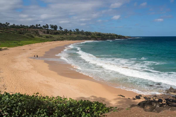 Eşek Beach Kauai Panoraması — Stok fotoğraf