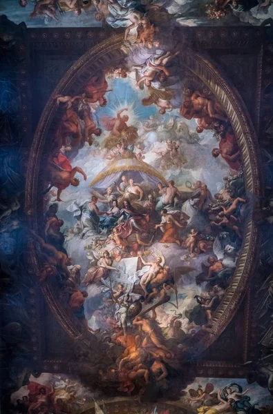 The Painted Hall at the Old Royal Naval College in Greenwich — Stock Photo, Image