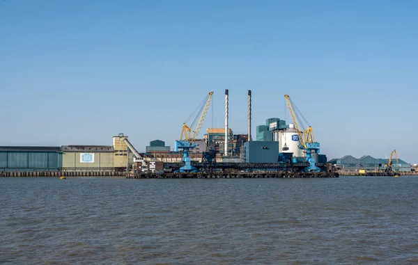 Rafinerie Tate a Lyle v Londýně — Stock fotografie