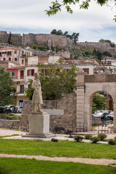 Estatua de Staikos Staikopoulos en Nafplio — Foto de Stock