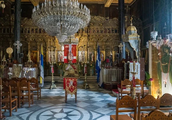 Igreja de Panaghia em Nafplio Grécia — Fotografia de Stock