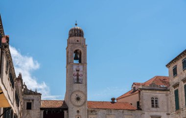 Dubrovnik eski şehir Fransisken Manastırı Çan kulesi