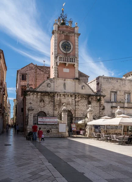 Hırvatistan'ın Zadar eski kentinde Muhafız Evi — Stok fotoğraf