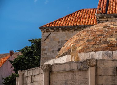 Dubrovnik eski şehir Büyük Onofrios Çeşmesi