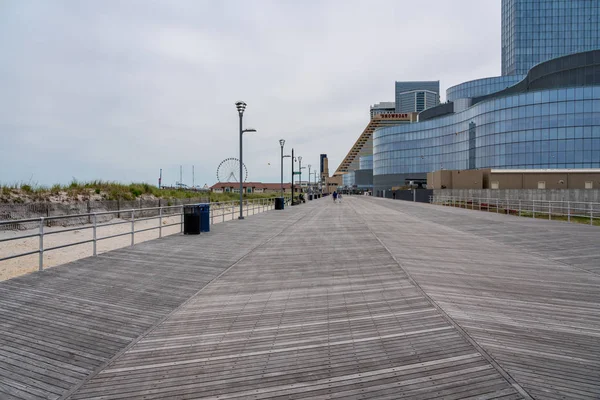 Showboat Casino in Atlantic City aan de promenade op de kust van New Jersey — Stockfoto