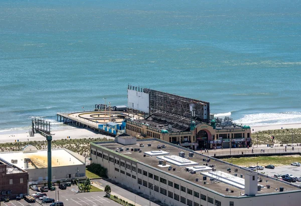 Schiffs Central Pier in Atlantic City aan de kust van New Jersey — Stockfoto