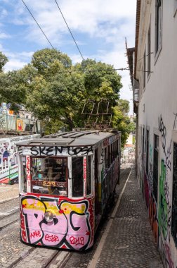Füniküler demiryolu Ascensor da Gloria Lisboa, Portekiz