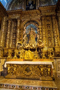 Lizbon Portekiz Sao Roque kilisenin İçişleri