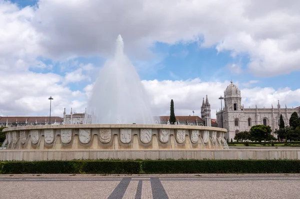 Jeronimos Monastery in Belem near Lisbon, Portugal — Stock Photo, Image