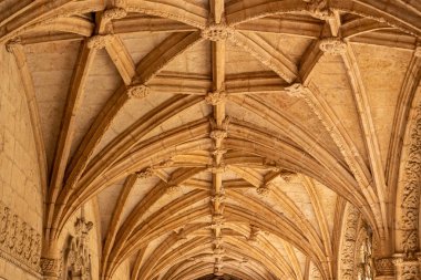 Lizbon yakınlarındaki Belem'deki Jeronimos Manastırı, Portekiz