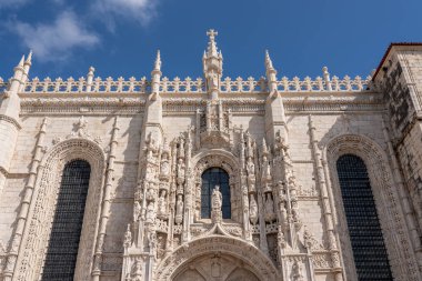 Jeronimos Manastırı, Lizbon yakınlarındaki Belem, Portekiz