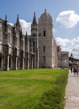 Jeronimos Manastırı, Lizbon yakınlarındaki Belem, Portekiz
