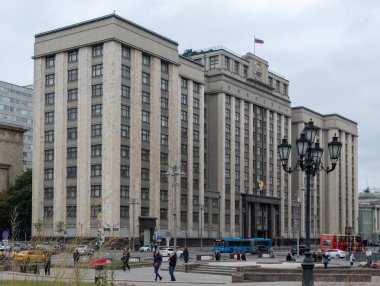 Rus Parlamentosu, Moskova, Rusya 6 Ekim 2018.