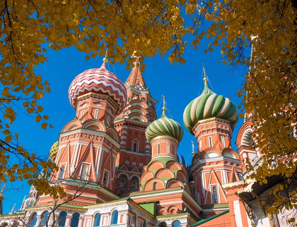 Catedral Basílio Rússia Moscou Kremlin Outubro 2018 — Fotografia de Stock