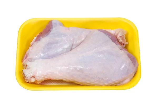 Shin turkey in plastic packaging. — Stock Photo, Image