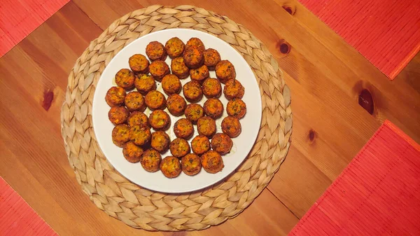 Organic Veggie Bites Veggies Sunflower Seed Blend — Stock Photo, Image