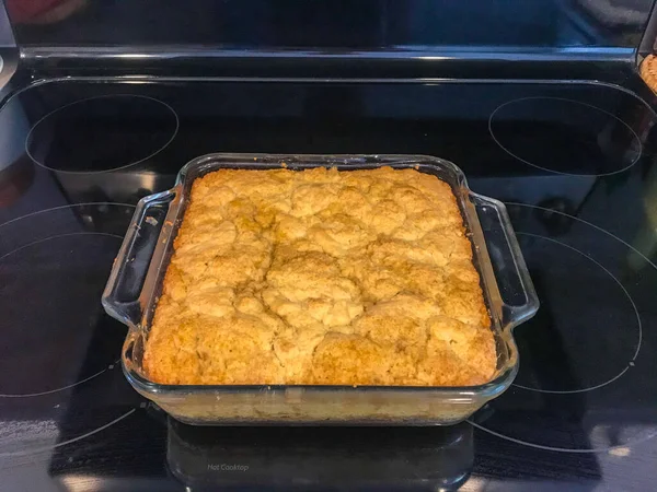 Pouding Chmeur Wörtlich Arbeitsloser Männerpudding Ist Ein Dessert Das Von — Stockfoto