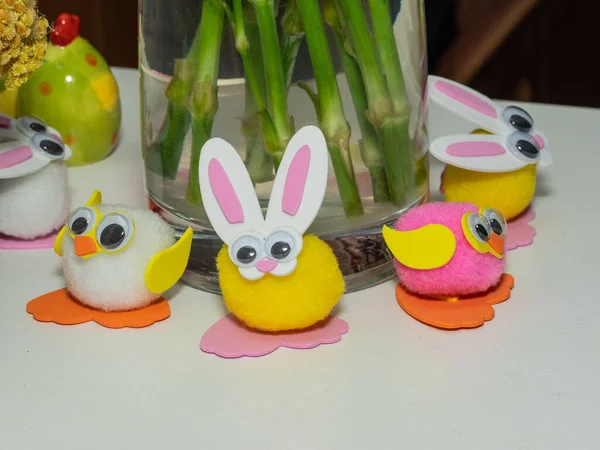 Easter Decorations House — Stock Photo, Image