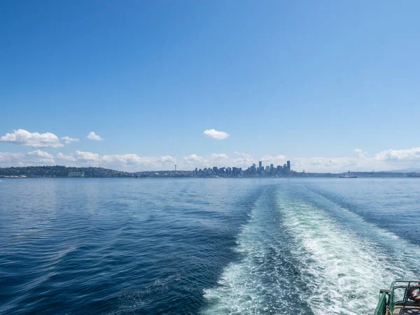 SeattleBainbridge ferry is a ferry route across Puget Sound between Seattle and Bainbridge Island, Washington. The route was called the SeattleWinslow ferry before the city of Winslow annexed the rest of the island and changed its name.