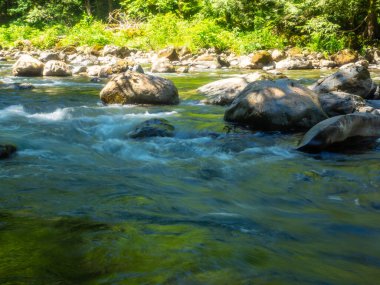 Ilımlı yollar popüler Twin Falls 'a, daha küçük Weeks Falls' a ve çağlayan diğer sulara ya da Cedar Butte 'ye doğru büyük bir heyelanın kalıntılarına götürür..