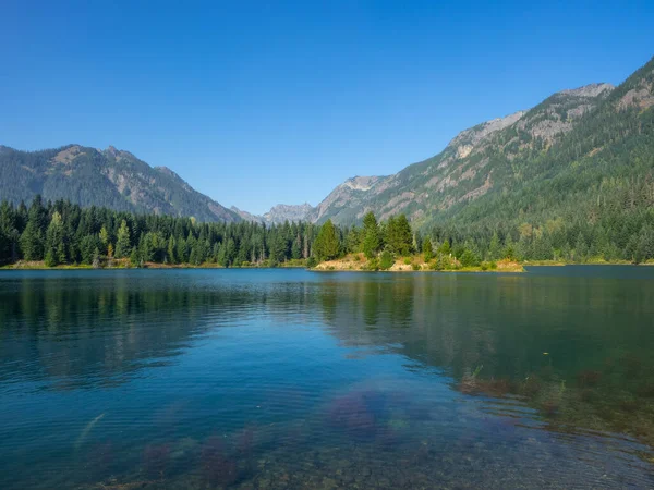 Gold Creek Pond Loop Een Mijl Zwaar Verkeer Lus Trail — Stockfoto