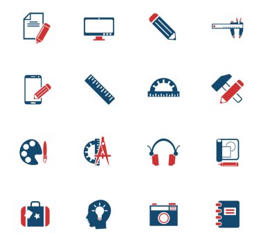 yaratıcı süreç Icon set