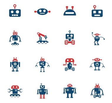 robotlar Icon set