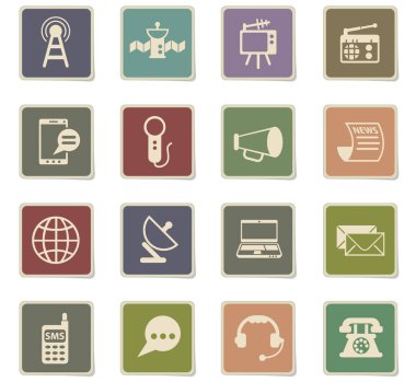 Medya Icon set