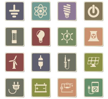 Elektrik Icon set